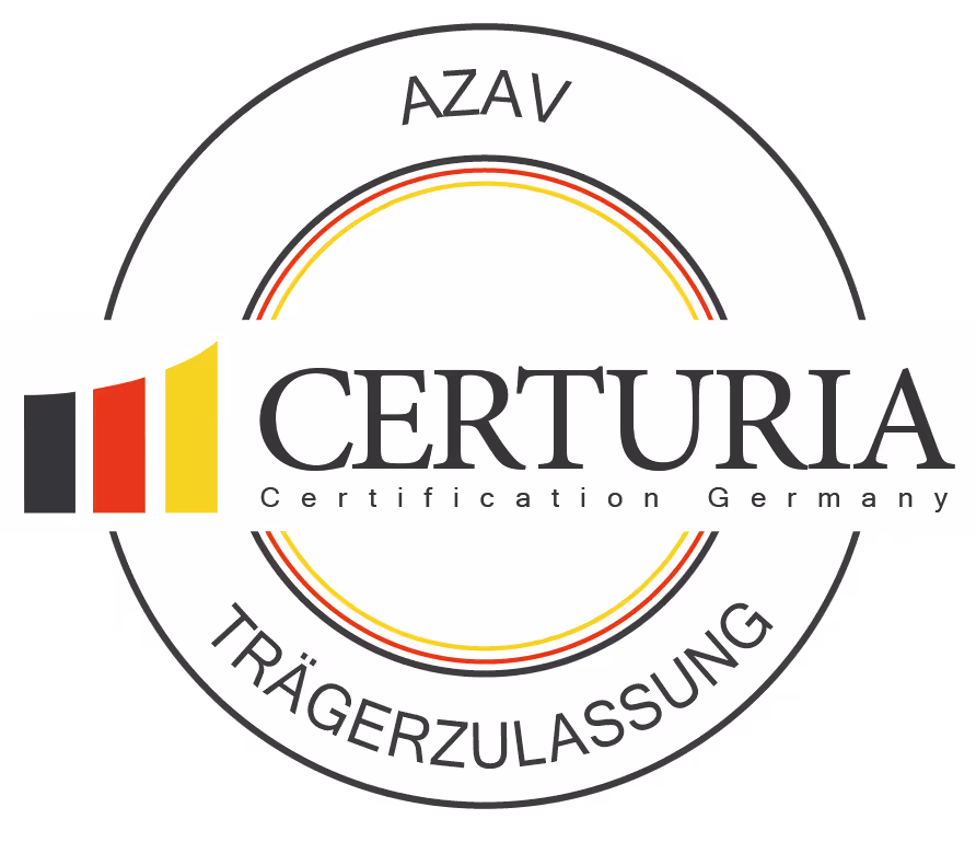 AZAV-Zertifizierung Certuria