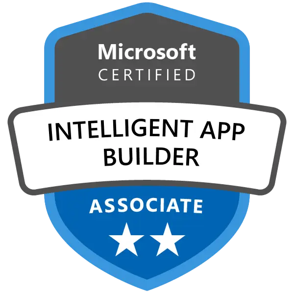 Microsoft Certified: Intelligent App Builder Associate