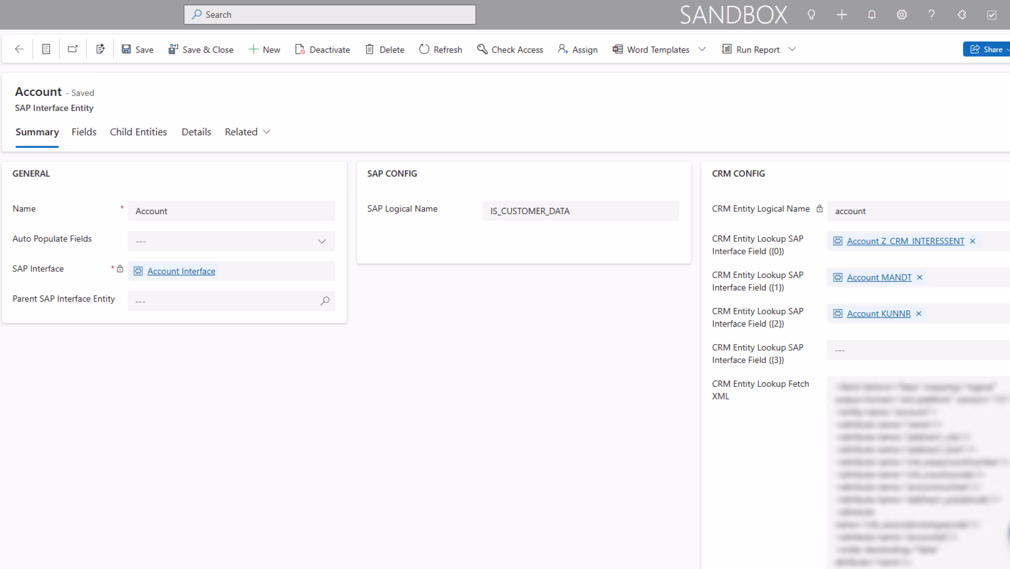 SAP Schnittstelle 2 1